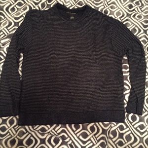 Crew neck navy Croft and Barrow knit sweater